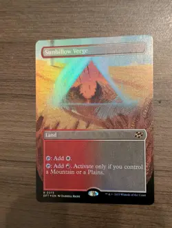 MtG Sunbillow Verge (Borderless) Aetherdrift Foil NM 373 - Image 3