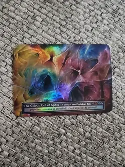Sorcery Contested Realm Beta FOIL The Colour Out of Space NM - Image 1