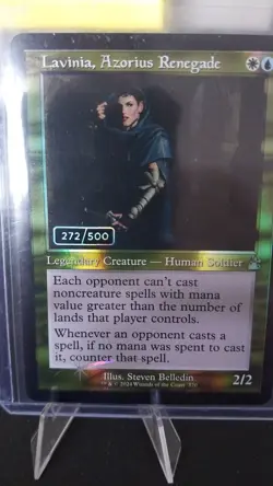 MTG Lavinia, Azorius Renegade Retro Frame, Serial 272/500, Ravnica Remastered - Image 2