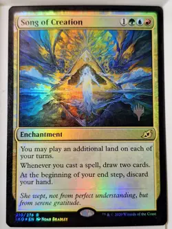 Song of Creation - FOIL - Promo Pack - Magic the Gathering MTG - Image 1