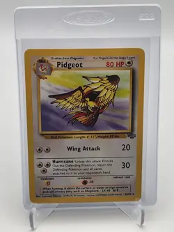 1999 Pokemon Pidgeot Jungle Set 24/64 Non-Holo Rare NM/M TCG Nintendo WOTC - Image 1