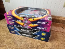 2x Pokemon TCG: Hoopa V Box BRAND NEW SHIPS ASAP & 2x Pokemon Pikachu V box - Image 2