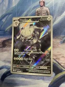 Steelix 150/132 Illustration Rare Pokemon Mega Evolution - English - NM - Image 2