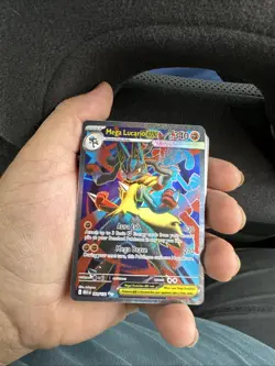 Pokemon Mega Lucario EX 160/132 Full Art Mega Evolutions Near Mint - Image 1