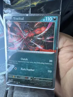 Sealed Yveltal 088/132 Reverse Holo Mega Evolution Pokemon GAMESTOP PROMO x2 - Image 3