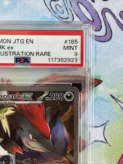 Pokemon N's Zoroark EX TCG Special Illustration 185/159 Journey Together PSA 9 - Image 3