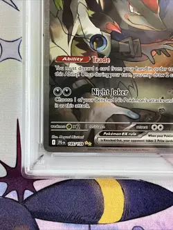 Pokemon N's Zoroark EX TCG Special Illustration 185/159 Journey Together PSA 9 - Image 5