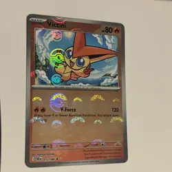 Pokemon Black Bolt Victini PokeBall Holo Promo 012/086 - Image 1