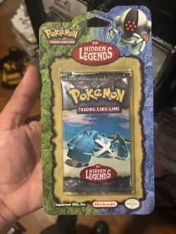 Pokemon! Ex Hidden Legends Blister Pack - Image 1