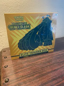 Pokemon Rebel Clash Elite Trainer Box and Sun & Moon ETB (Lunala) New Sealed - Image 1