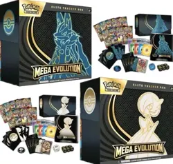 Pokemon Center Mega Evolution ETBs Lucario/Gardevoirl & Enhanced Booster Box - Image 2