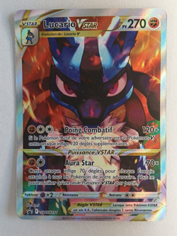 Carte pokemon Lucario VSTAR (SWSH 291) SWSH Black Star Promos Bend [PLAYED] - Image 1