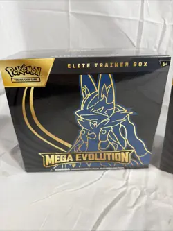 Pokemon Mega Evolution Regular ETB Set Lucario & Gardevoir *in Hand!* FAST SHIP - Image 2