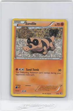 Sandile 8/12 Holo McDonald's Promo 2011 Pokemon TCG McDonalds - HP - Image 1