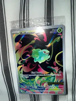 Bulbasaur Mega Evolution Box Topper Promo Stamped Sealed Pokemon(In Hand!) - Image 3