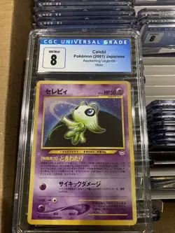 Pokemon CGC 8 Neo 3 Revelation Japanese CELEBI Holo #251 - NM-Mint Condition! - Image 1
