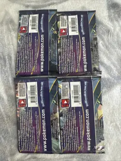Pokemon XY Ancient Origins Art Set - 4 Unweighed Booster Packs New Sealed - Image 2