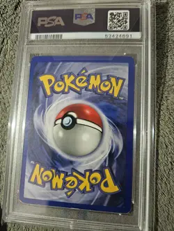 Pokemon 2000 Gym Challenge Blaine's Charizard Holo Rare PSA 7 - Image 2