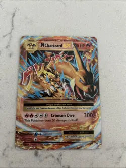 M Charizard Y EX 13/108 XY Evolutions Holo 2016 Pokemon Card LP - Image 1