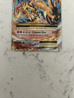 M Charizard Y EX 13/108 XY Evolutions Holo 2016 Pokemon Card LP - Image 3