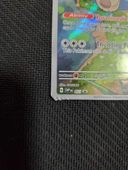 Snorlax 051 promo crimp error 151 pokemon card - Image 3