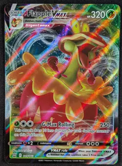 Flapple 2021 Battle Styles Full Art Ultra Rare Pokemon Card 019/163 (NM) - Image 1