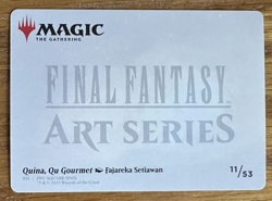 MTG Final Fantasy Art Card, Quina, Qu Gourmet 11/53 - Image 2