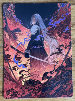 MTG Final Fantasy Art Card, Nibelheim Aflame 35/53 - Image 1
