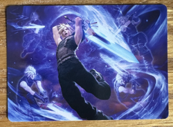 MTG Final Fantasy Art Card, Cloud's Limit Break 23/53 - Image 1