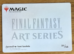 MTG Final Fantasy Art Card, Farewell 31/53 Gold Symbol - Image 2