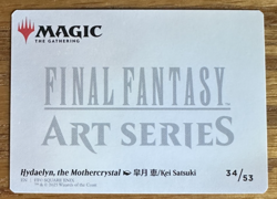 MTG Final Fantasy Art Card, Hydaelyn, the Mothercrystal 34/53 - Image 2