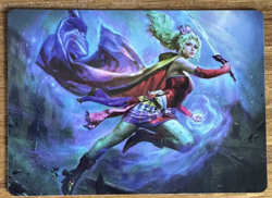 MTG Final Fantasy Art Card, Terra, Herald of Hope 20/53 - Image 1