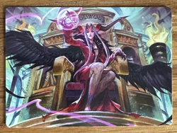 MTG Final Fantasy Art Card, Sorceress's Schemes 9/53 - Image 1