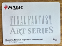 MTG Final Fantasy Art Card, Shantotto, Tactician Magician 16/53 - Image 2