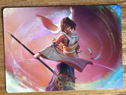 MTG Final Fantasy Art Card, Yuna, Grand Summoner 22/53 - Image 1