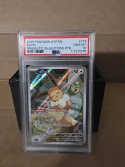 Eevee Promo Card Holo Sv: Primatic Evolutions Mint Condition - Image 1