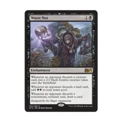 WOTC MTG Magic 2015 Waste Not (R) NM - Image 1