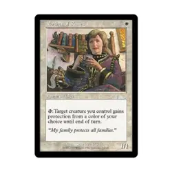 WOTC MtG Urza's Legacy Mother of Runes (U) EX - Image 1