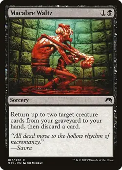 Macabre Waltz 4x FOIL ORI MTG Magic Origins Common MINT black - Image 1