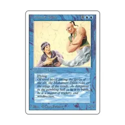 WOTC MtG Unlimited Mahamoti Djinn (R) Fair - Image 1