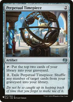 Perpetual Timepiece - The List Reprints - Magic The Gathering - MTG - Image 1