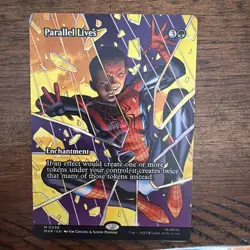 Parallel Lives - #36 (Borderless) Marvel Spider Man Regular - Mtg - Image 1