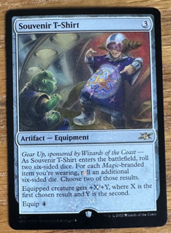 MTG Unfiniry, Souvenir T-Shirt 478- Galaxy Foil - Image 1