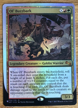 MTG Unstable, Ol' Buzzbnark - Foil - Image 1