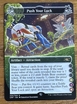 MTG Unfiniry, Push Your Luck (4, 5, 6) - Image 1