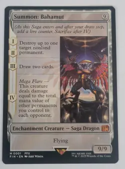 Summon: Bahamut - Near Mint/Mint - FFIN 0001 -FFFX - MTG - Magic - Image 1