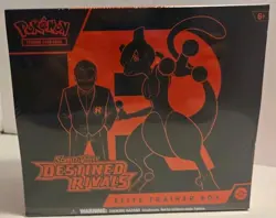 Pokemon TCG Destined Rivals Etb New Factory Sealed Scarlet And Voilet - Image 1