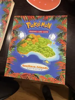 2001 Vintage Pokemon Southern Islands Collection Binder NO CARDS BINDER ONLY - Image 1