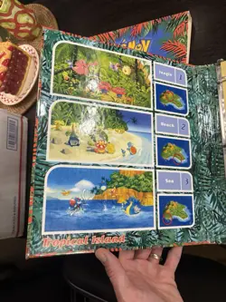 2001 Vintage Pokemon Southern Islands Collection Binder NO CARDS BINDER ONLY - Image 4