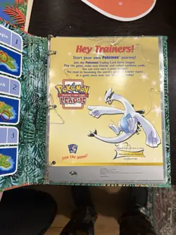 2001 Vintage Pokemon Southern Islands Collection Binder NO CARDS BINDER ONLY - Image 5